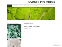 Tablet Screenshot of doublefurpress.org